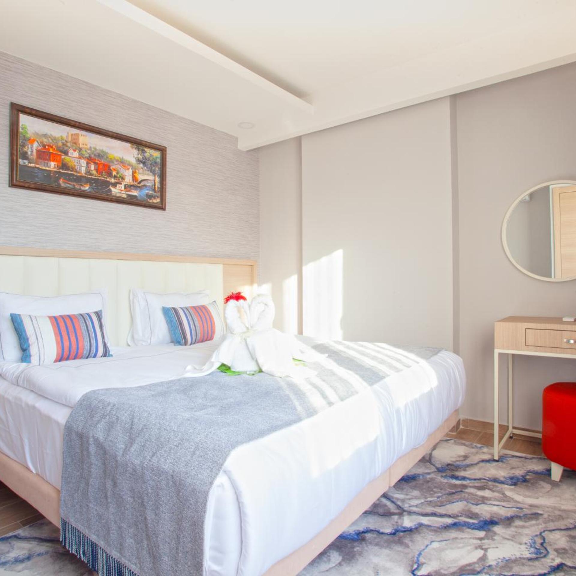 جناح بسرير فردي بغرفتي نوم، Old Town Point Hotel & Spa Antalya 9/10