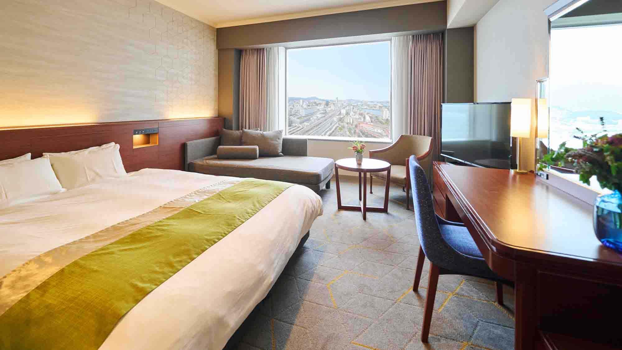 Superior, Double Bed, Night View