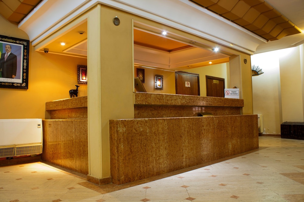 Lobby at Hotel Halima, NOUAKCHOTT