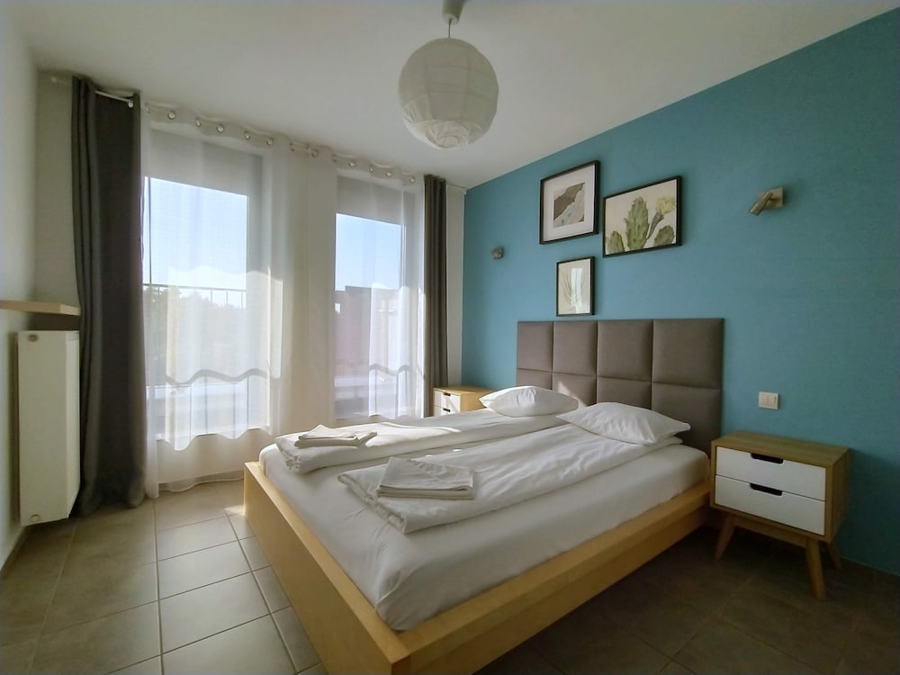شقة بسرير كوين بغرفة نوم واحدة مع أريكة، Turnau City Aparthotel 7/10