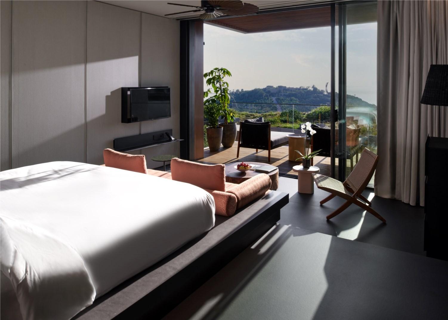 Sea, Suite, Double Bed, Sofa