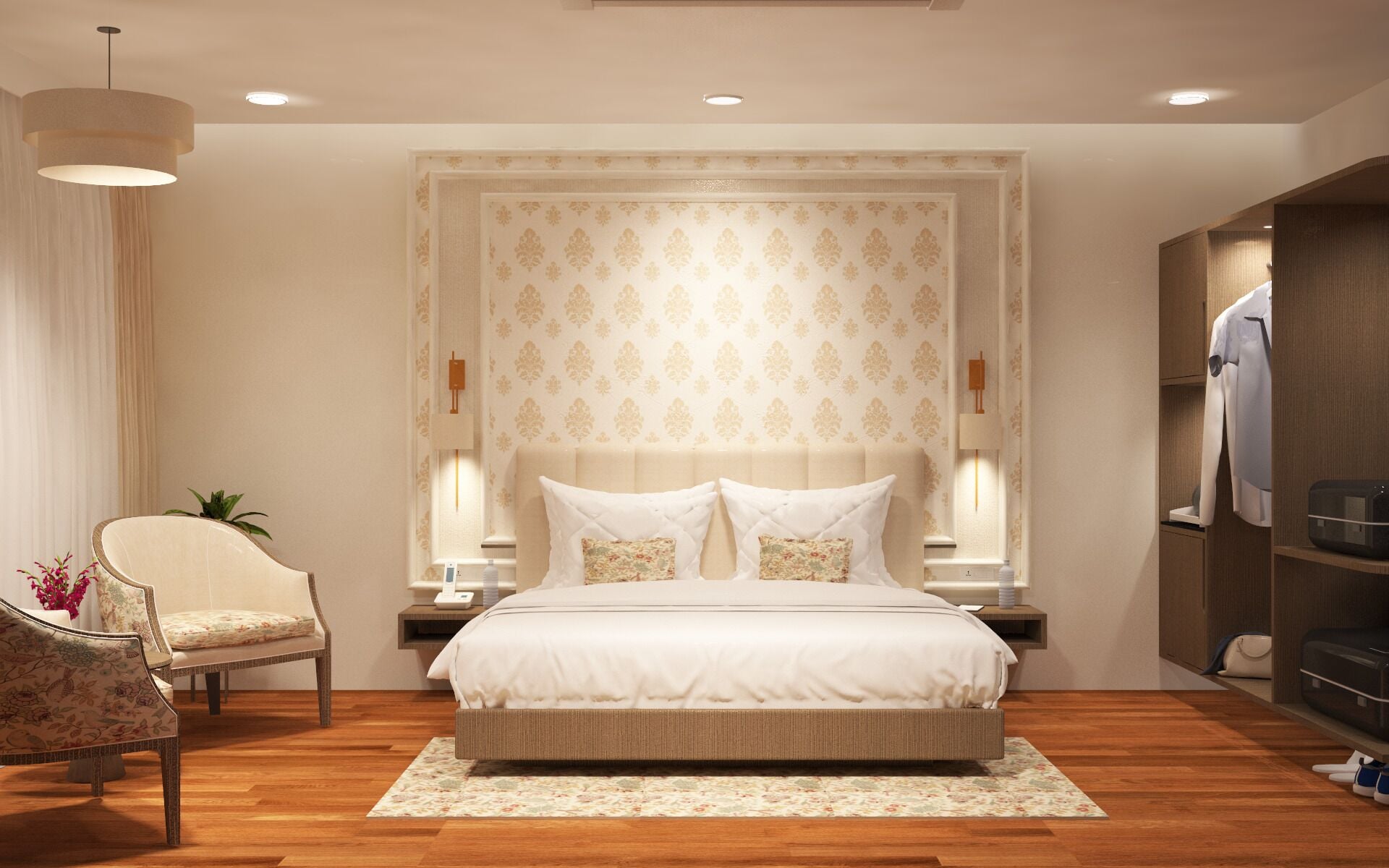 Executive, King Bed, Valley View