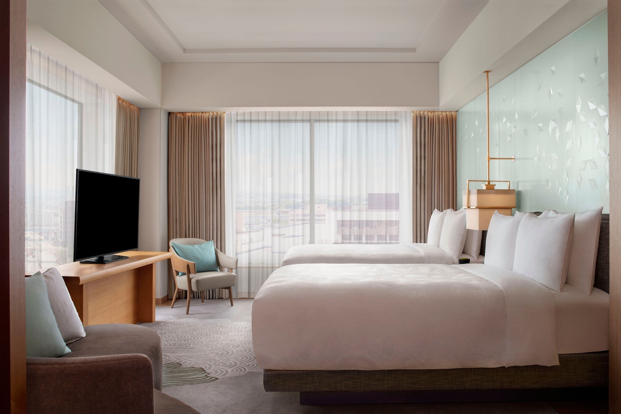 جناح تنفيذي بسريرين مزدوجين، JW Marriott Hotel Nara 2/2