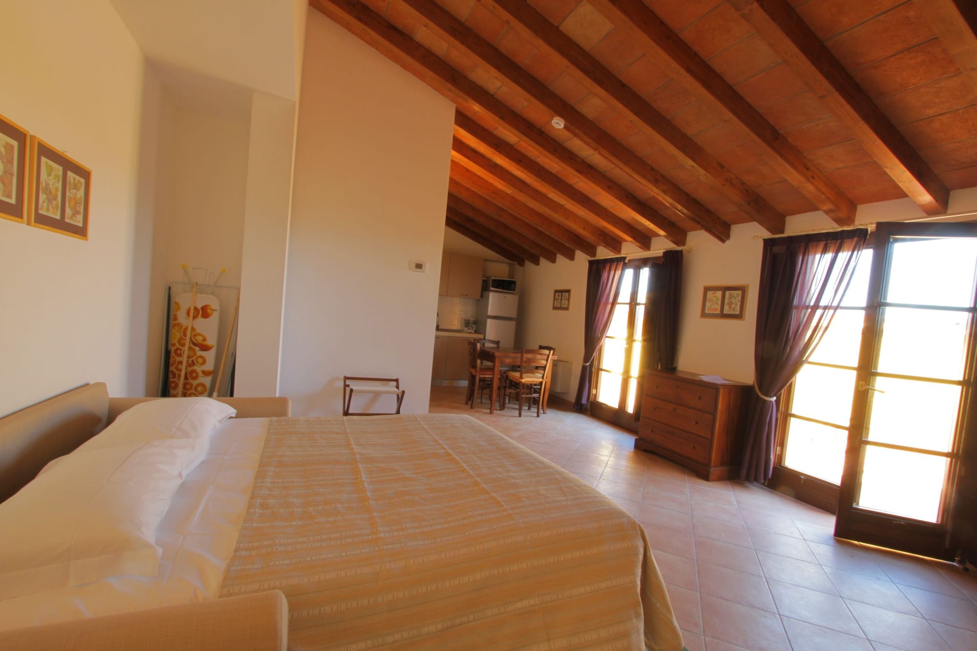 Superior, Studio, Double Bed, Terrace