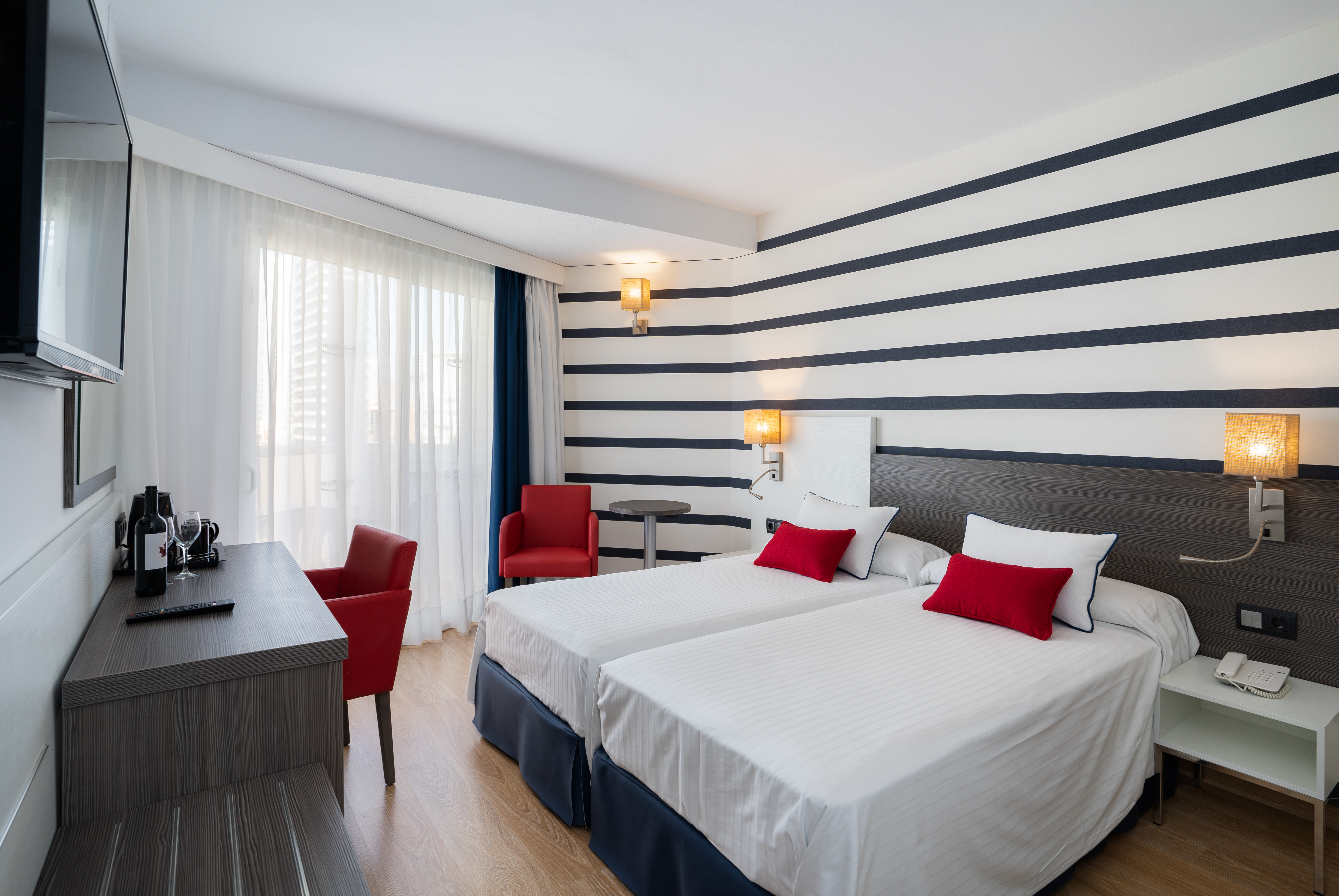 Room, Single, Double Bed