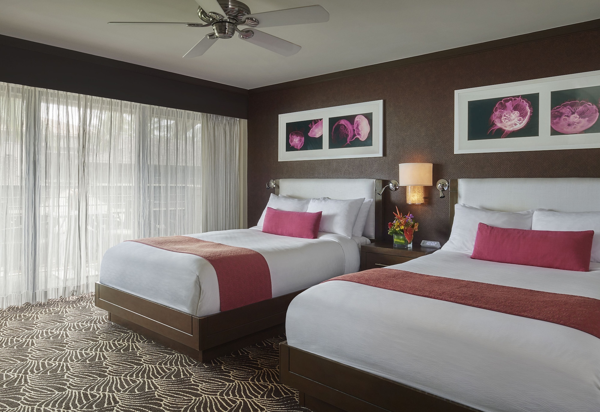 Room, 2 Double Beds, Ocean View