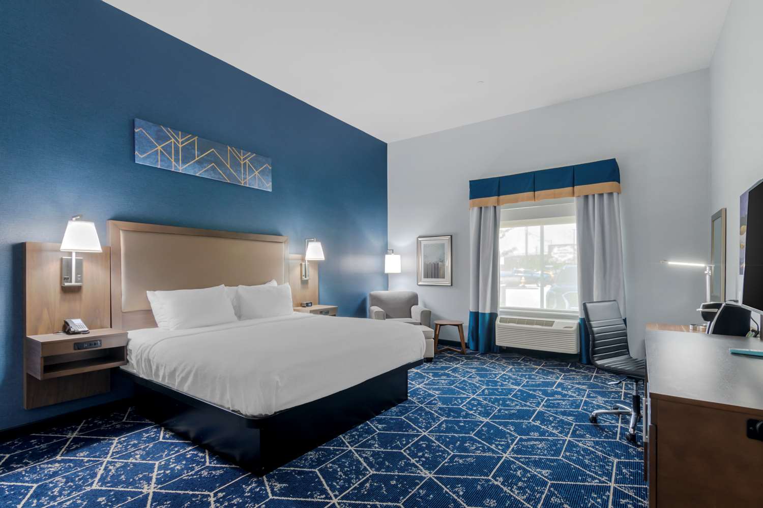 غرفة بسرير كينج لذوي الإعاقة، Best Western Plus St Louis Airport Hotelbest Western Plus St Louis Airport Hotel 3/7