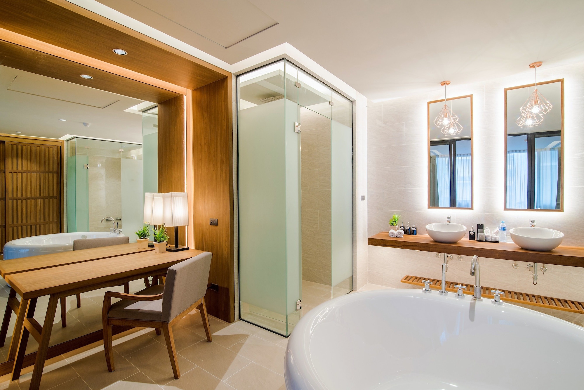غرفة عائلية بسريرين كينج بغرفتي نوم بمسبح خاص، The Yana Villas Hua Hin 8/8