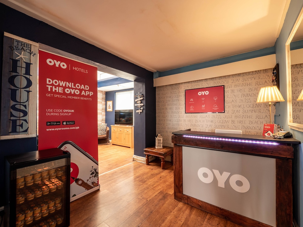 Lobby at Oyo Pier Hotel Rhyl, RHYL