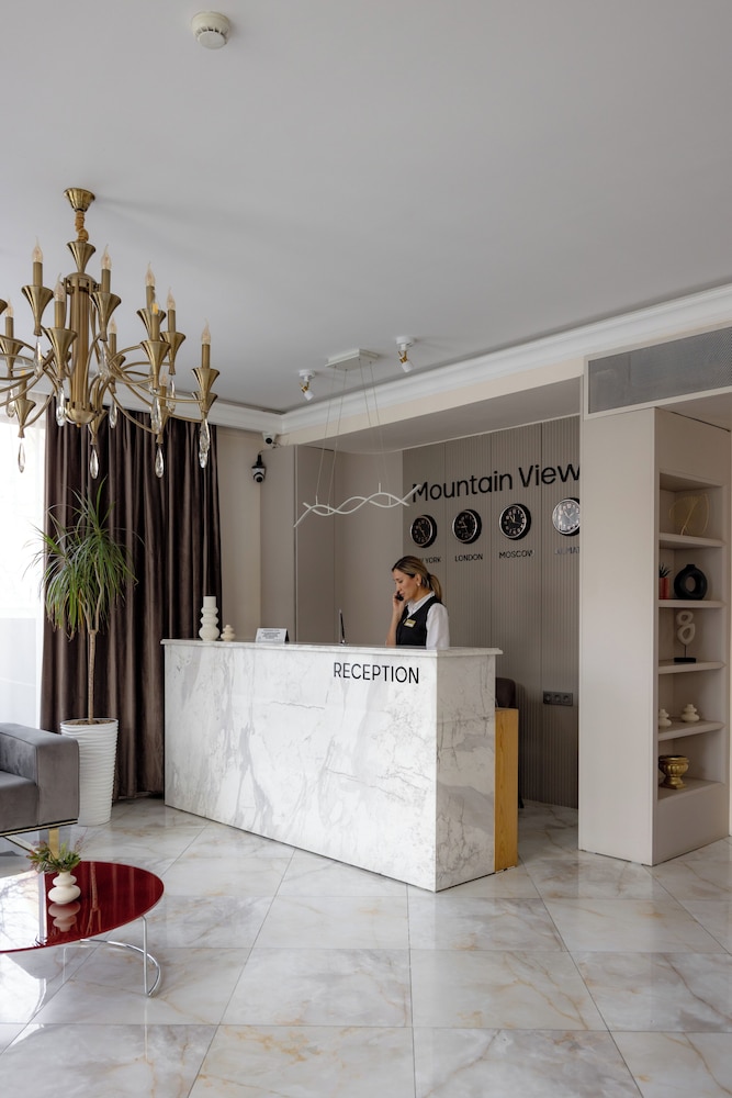 Lobby at Mountain View Boutique Hotel, ALMATY