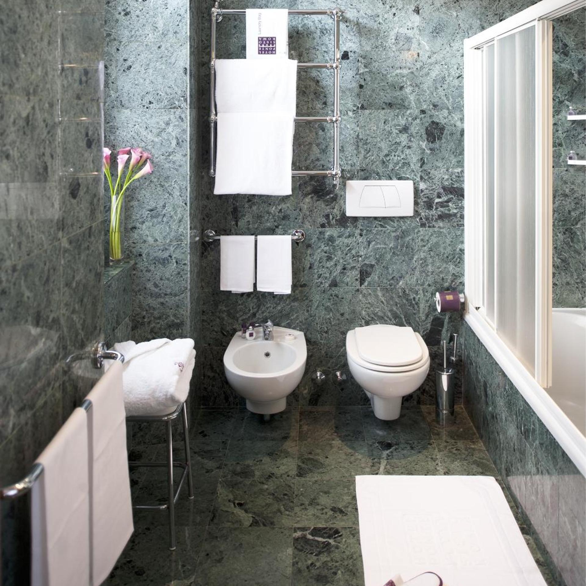 غرفة كلاسيكية ثلاثية، Ponte Sisto Hotel 5/6