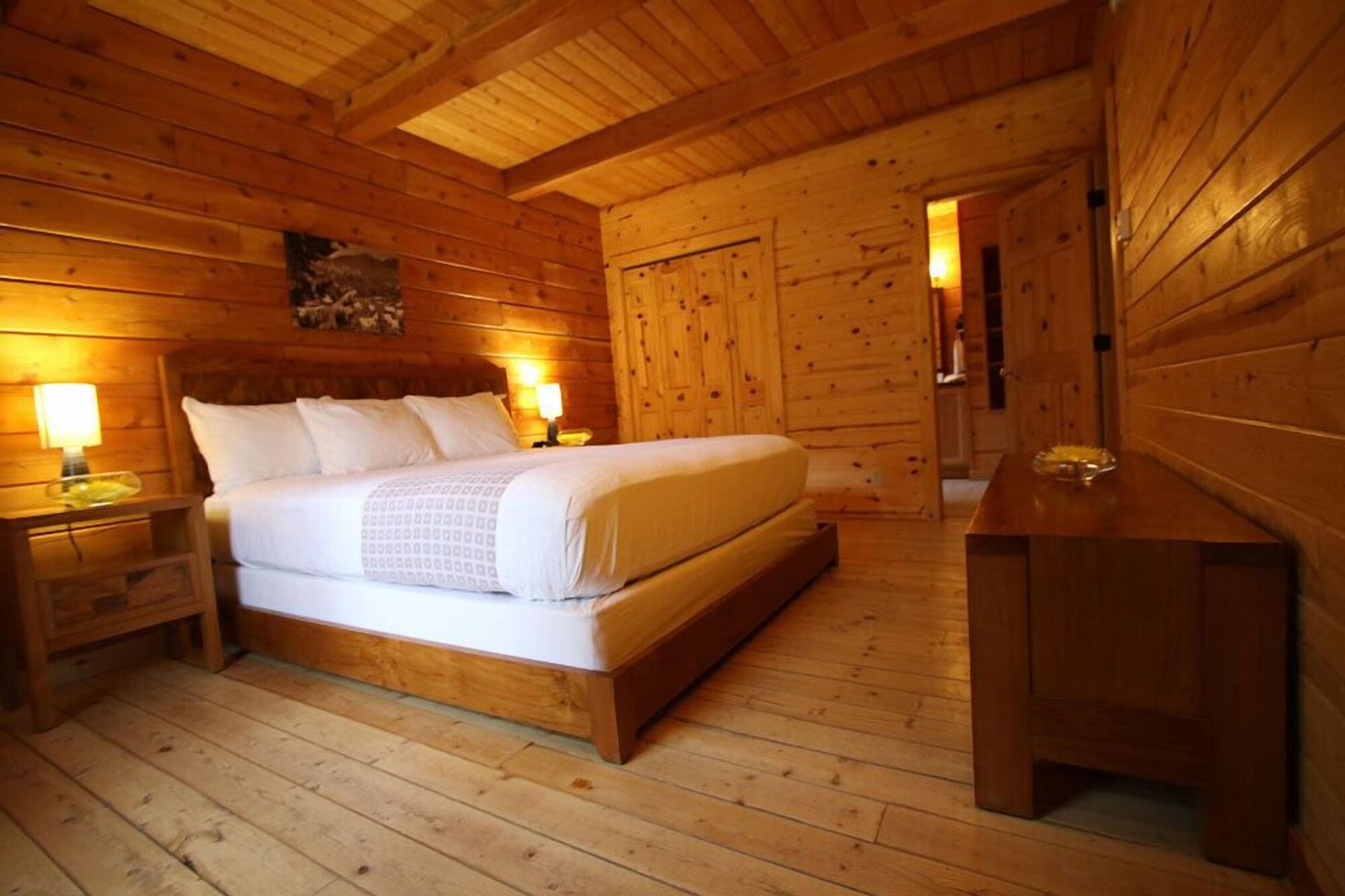 Cabin, 4 Beds, King Bed, 3 Queen Beds, Large