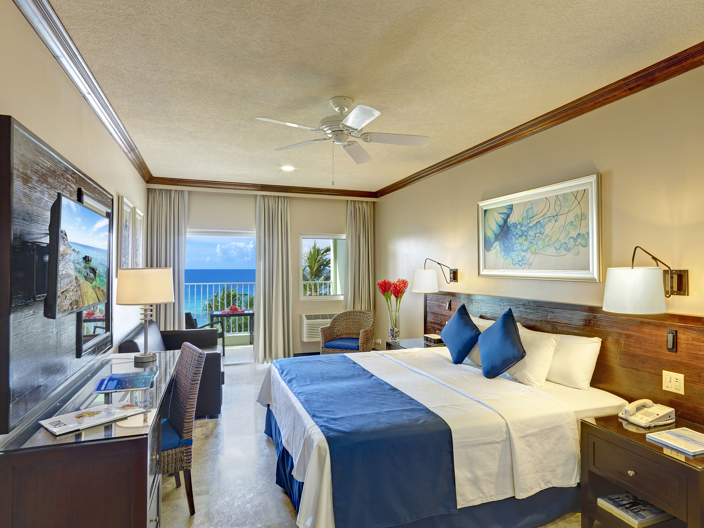 Deluxe, Double Bed, Ocean Front