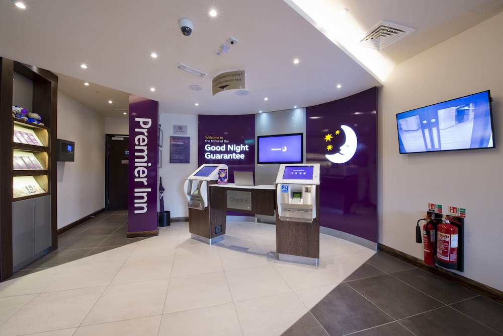 Lobby at Premier Inn London Brixton Hotel, LONDON