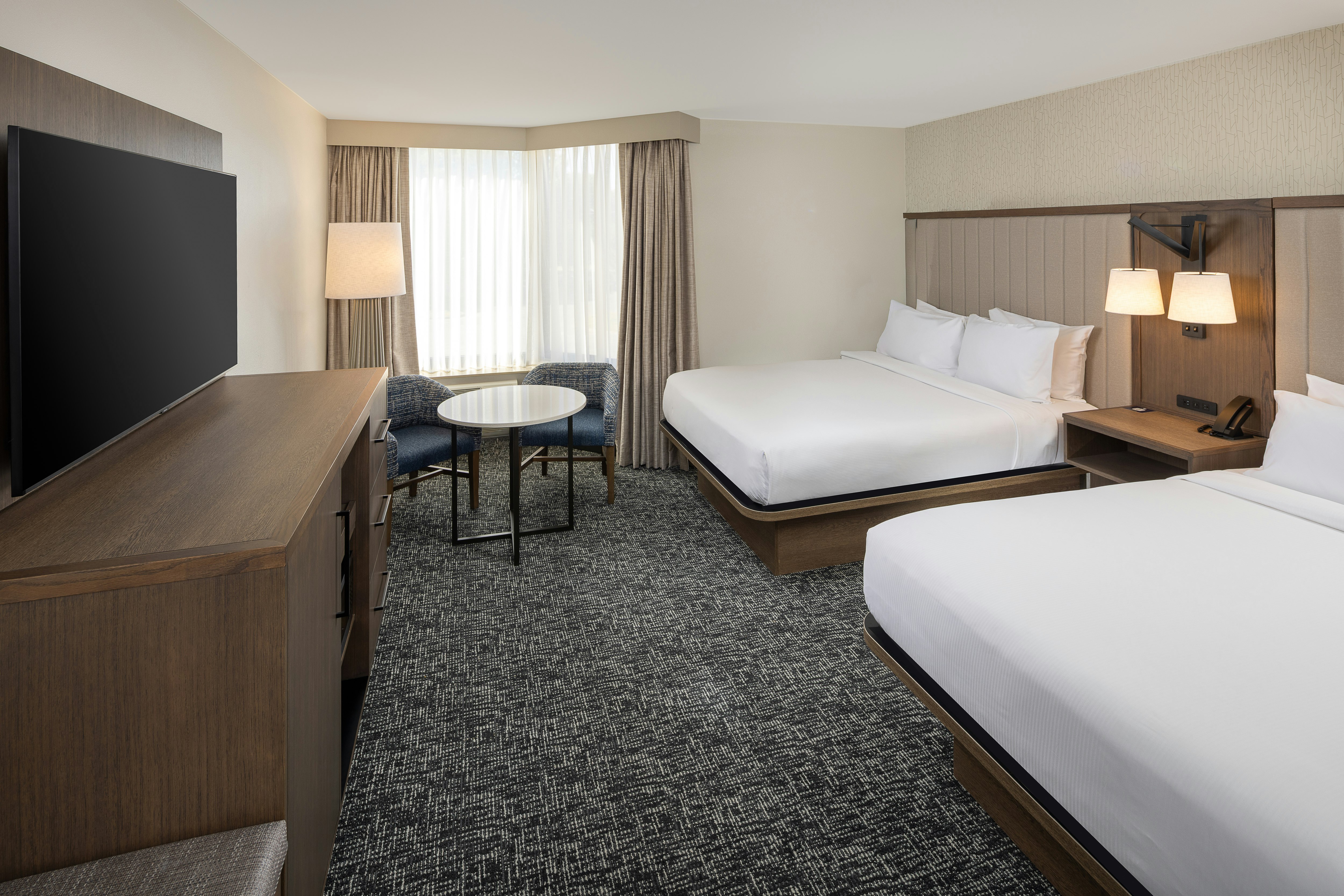 غرفة بسريرين كوين، Doubletree By Hilton Hotel Jackson 3/4
