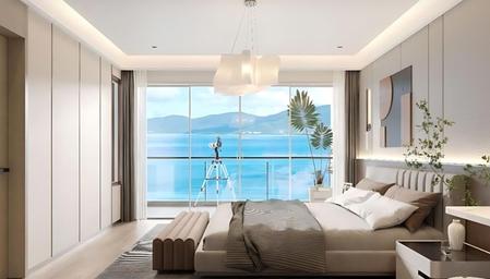 2 Bedrooms, Urban, Retreat, Suite, King and Queen Bed, Partial Sea View