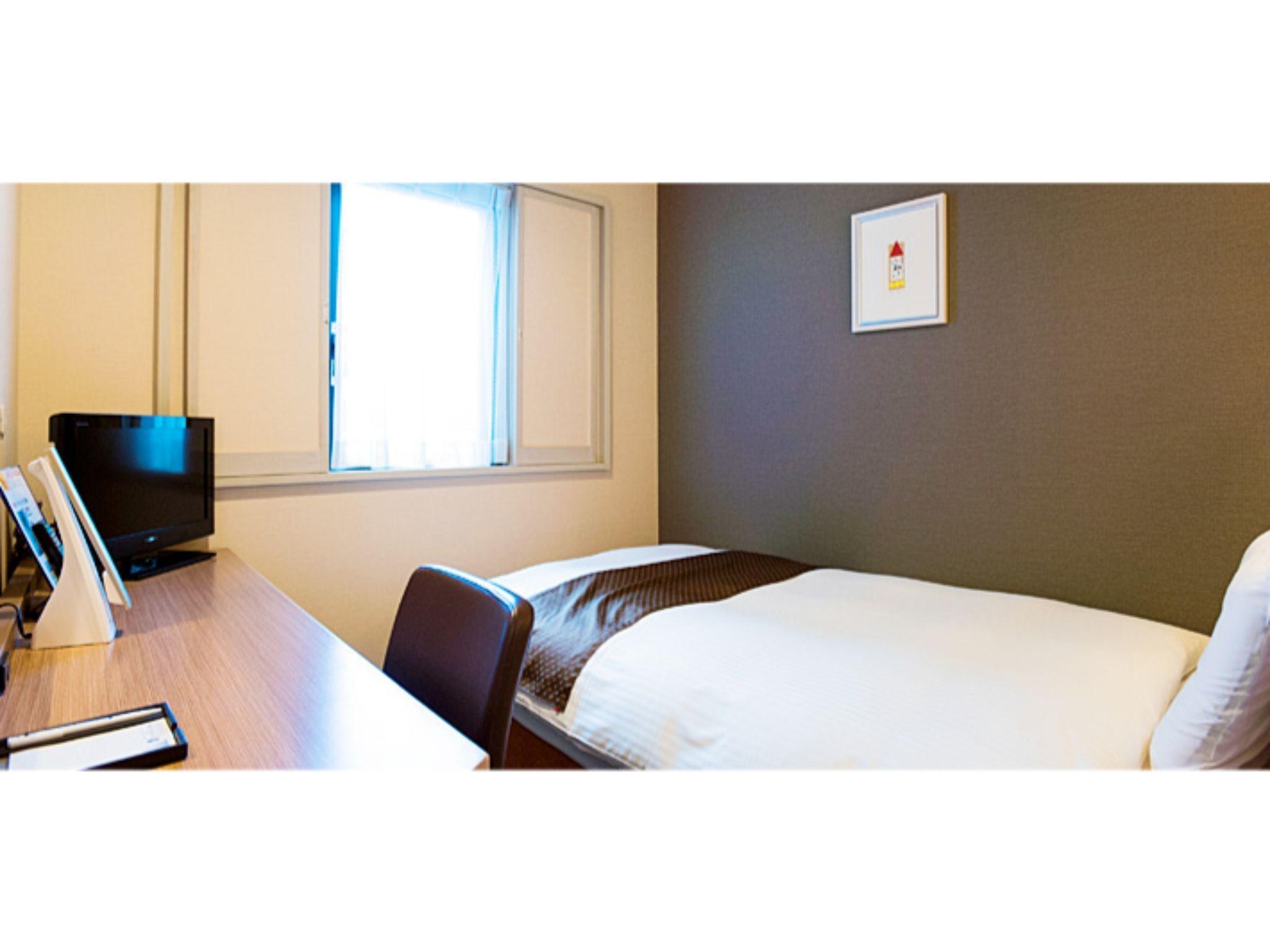 غرفة مفردة للمدخنين، Kagoshima Plaza Hotel Tenmonkan 2/3