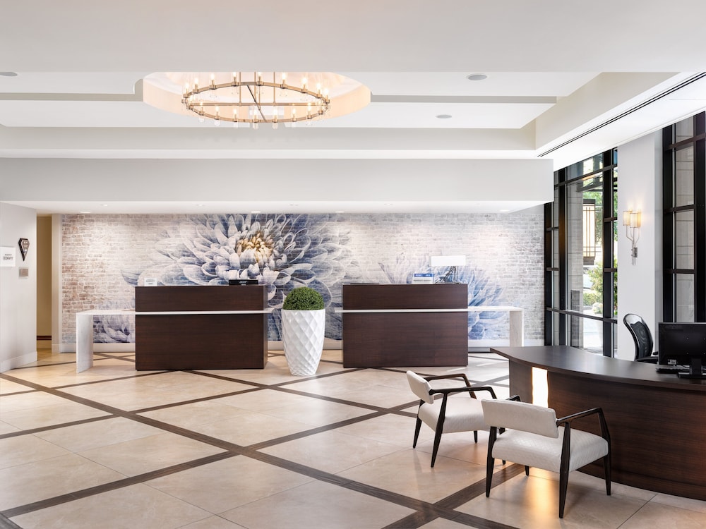 Lobby at Marriott Victoria Inner Harbour, VICTORIA - BRITISH COLUMBIA