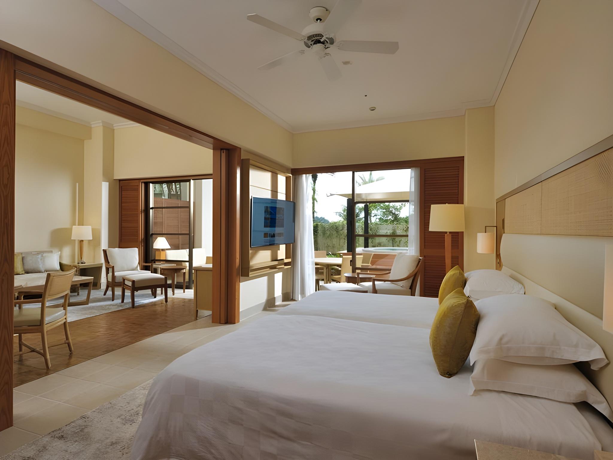 Semi Room, Gazebo, Suite, 2 Semi Double Beds, Lounge Access