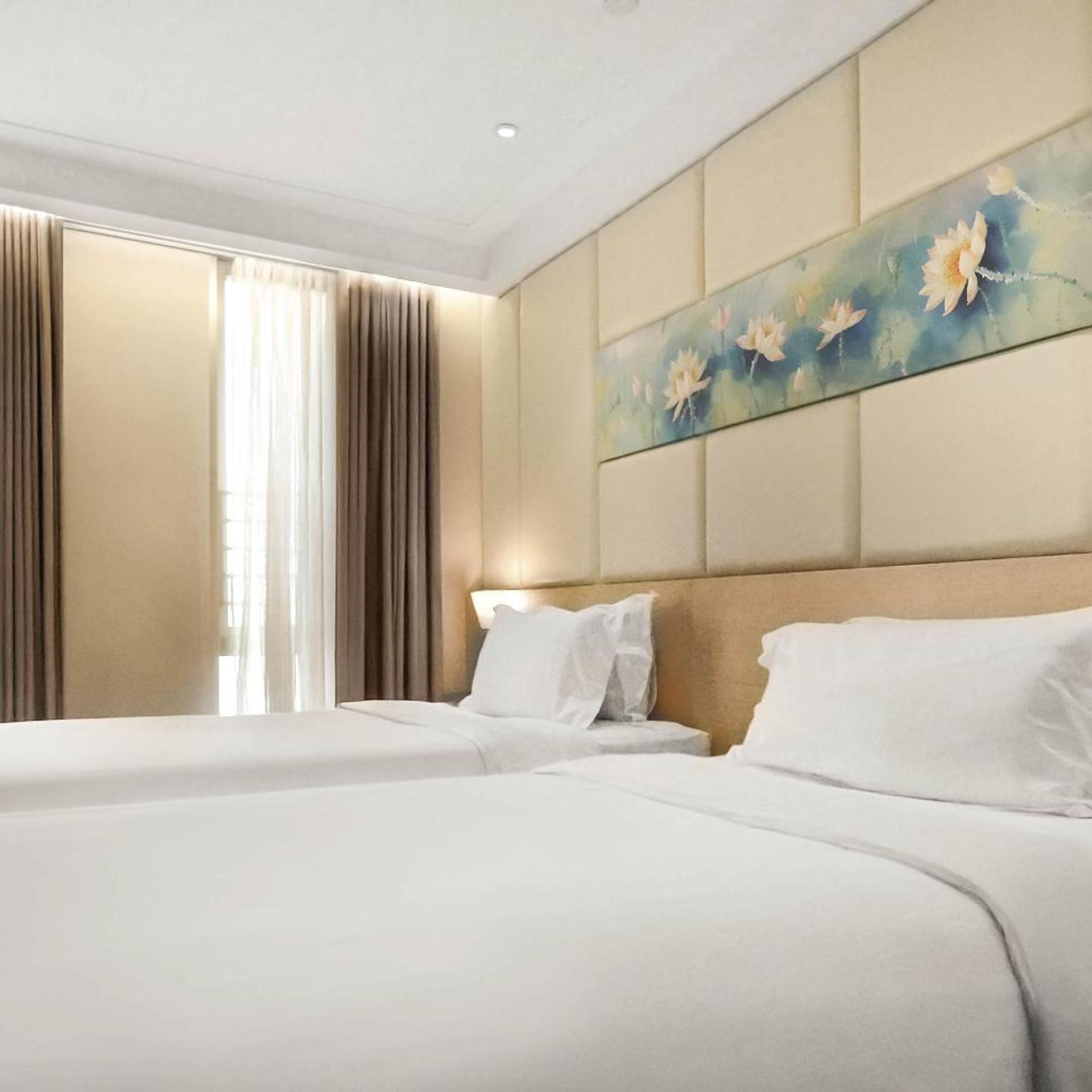 غرفة ديلوكس بسرير مزدوج أو سريرين منفصلين بإطلالة على البحر، Eco Tree Hotel 2/10