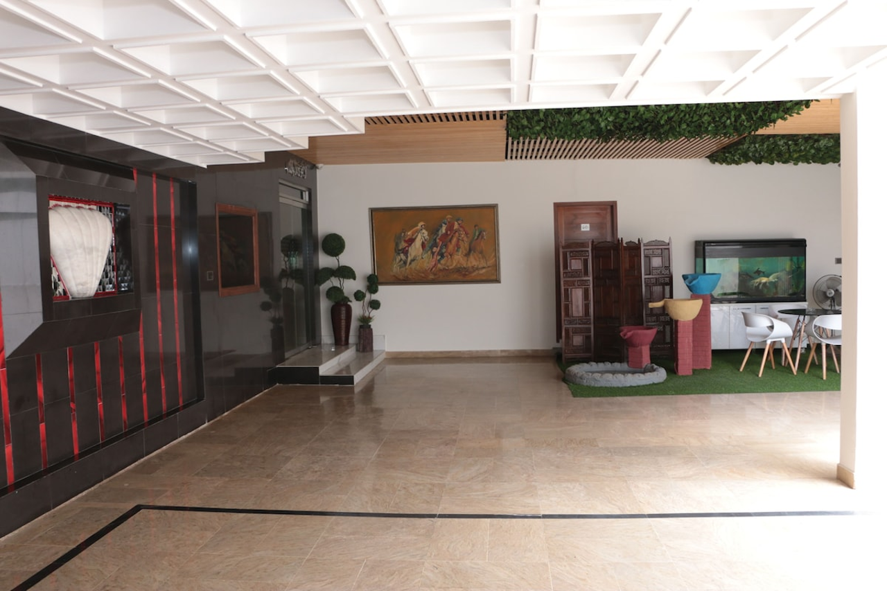 Lobby at Seashell Inn Hotel, KARACHI