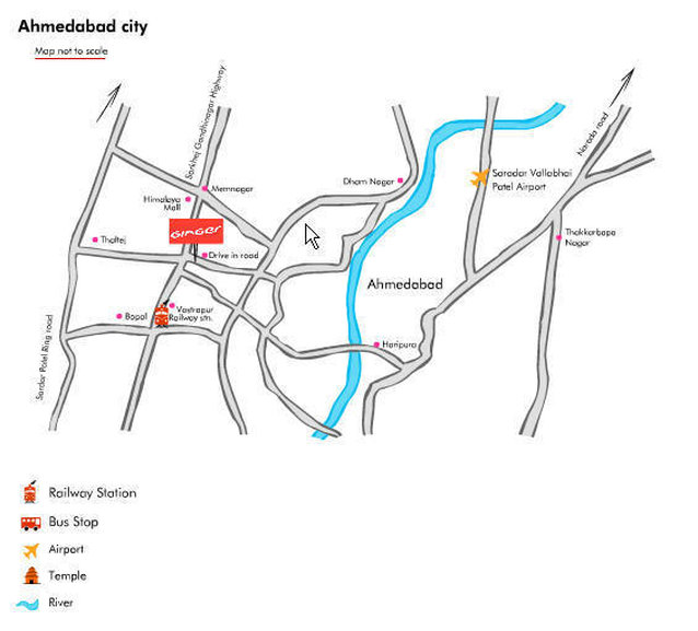 Ginger Ahmedabad Vastrapur 56/57