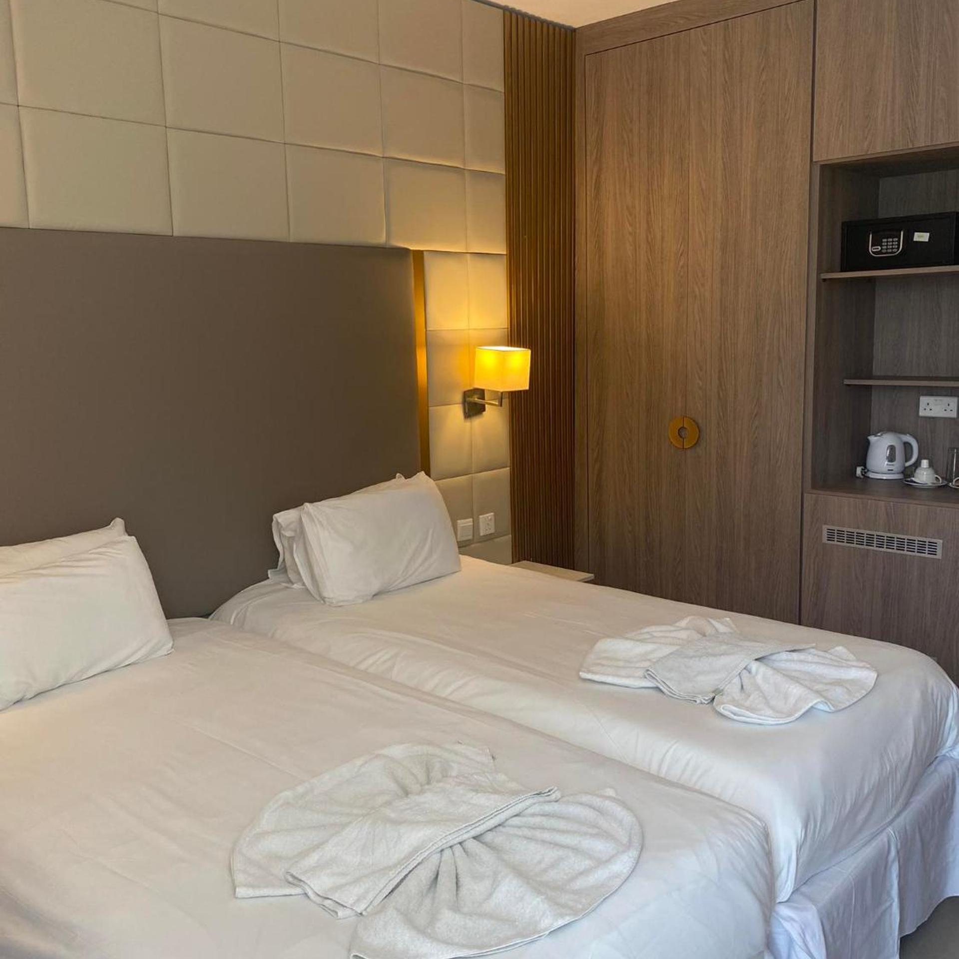 Superior, Double or Twin Bed, Side Sea View
