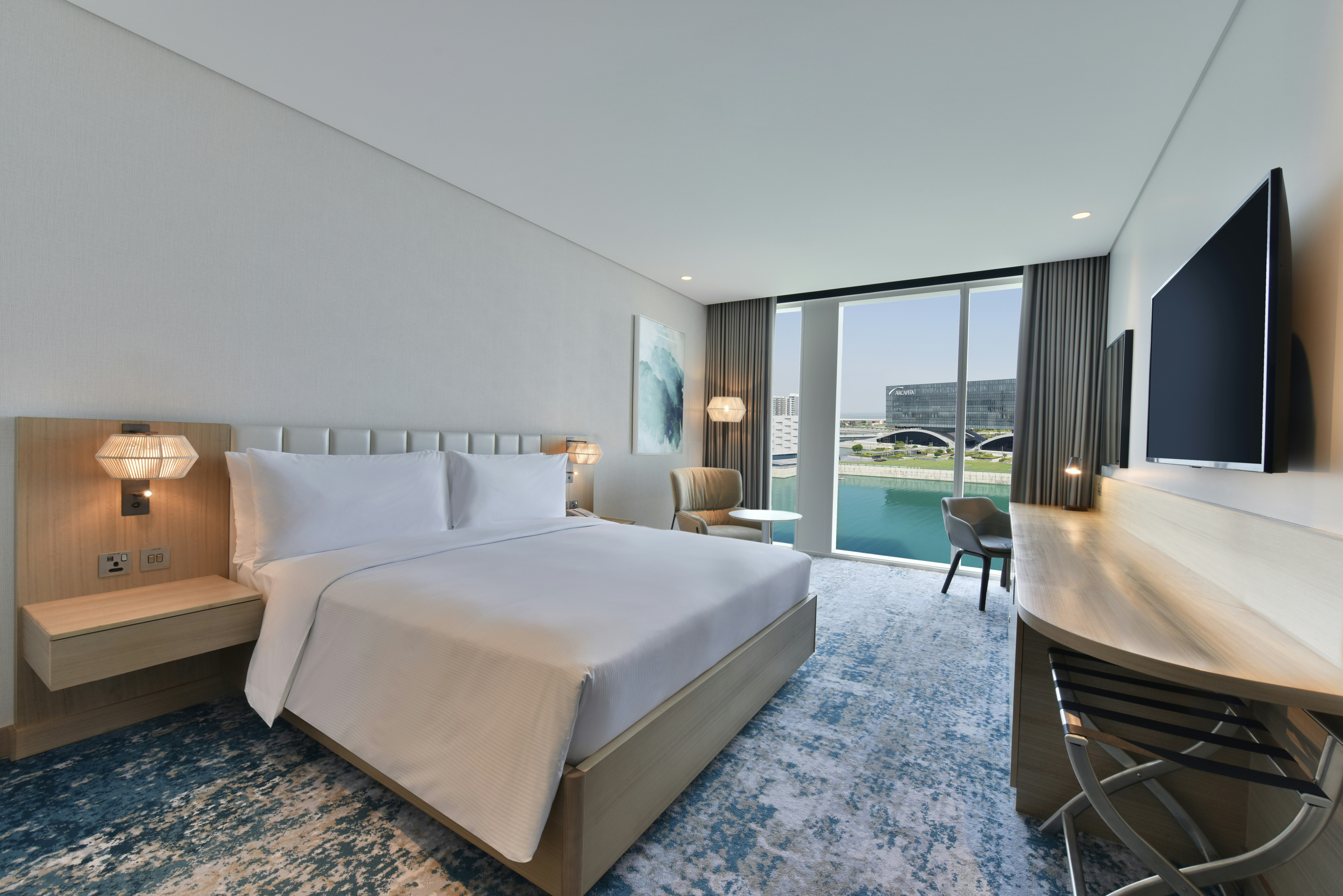 Room, King Bed, Bay View