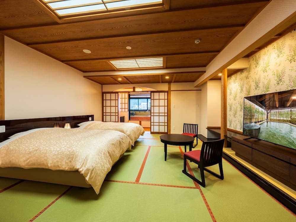 Japanese Western, Special, Modern, Twin Beds, Outdoor Bath