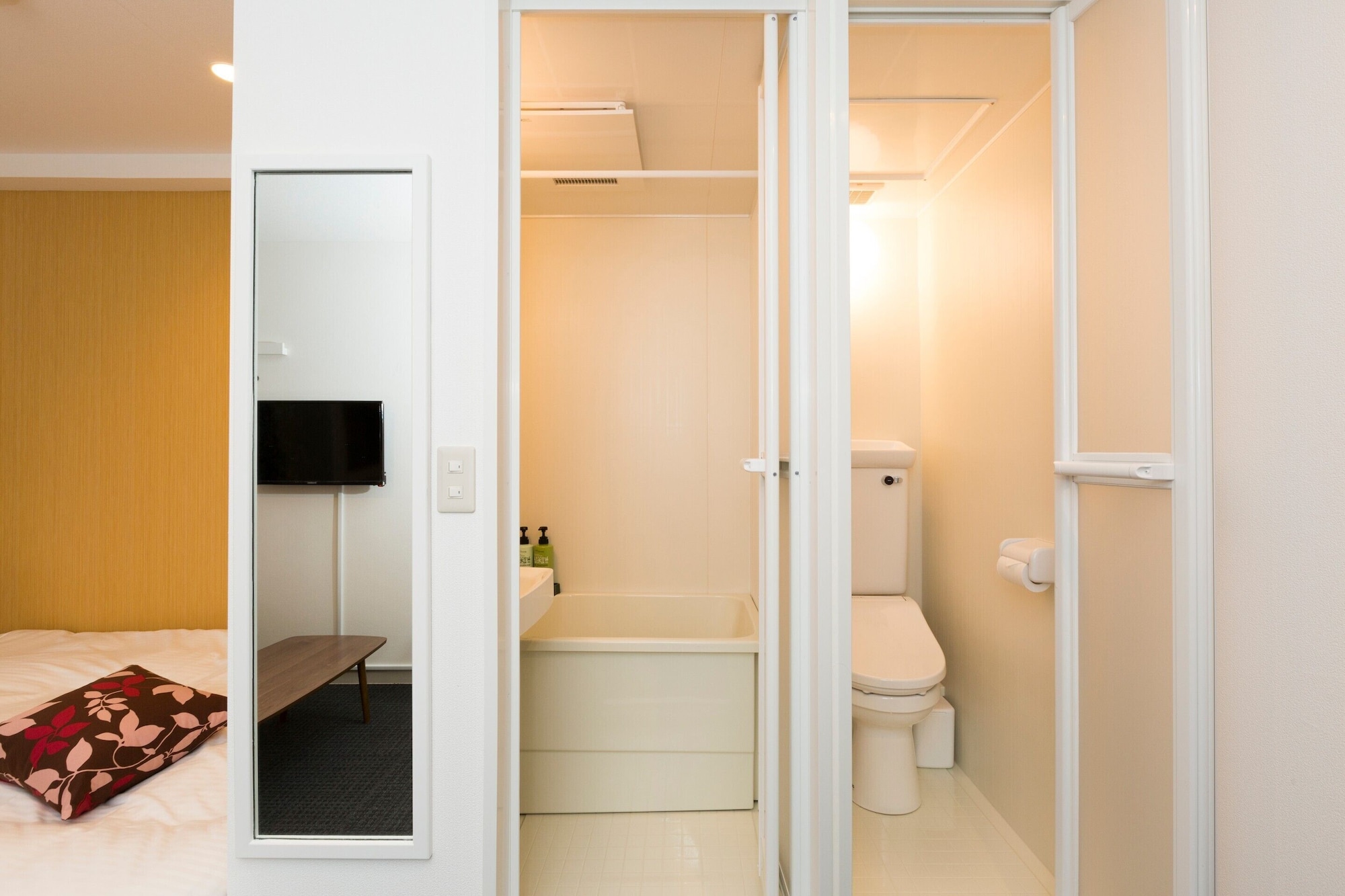 شقة غراند بفراش فوتون وسرير بطابقين، Residence Hotel Stripe Sapporo 5/5