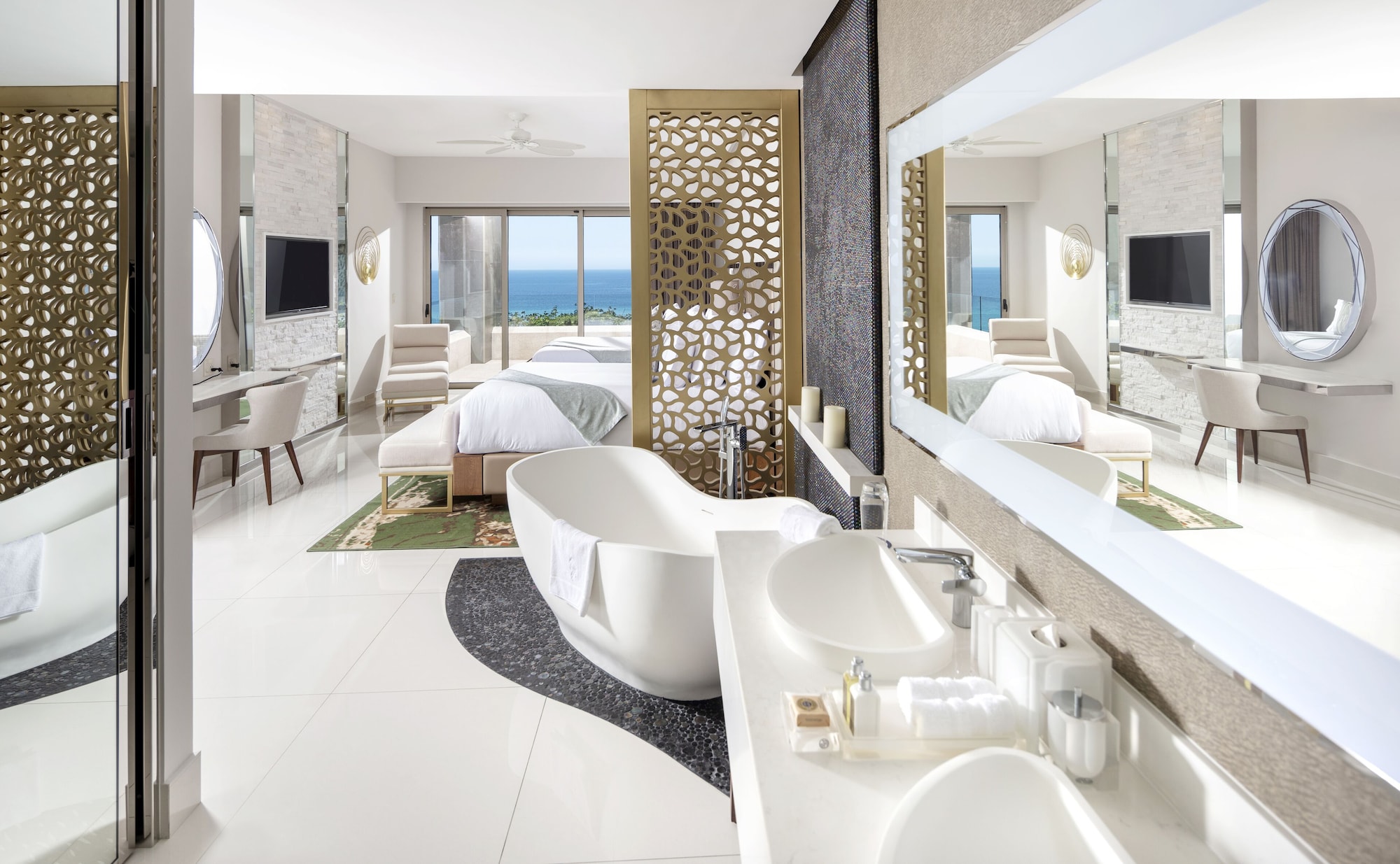 لوفت بسريرين كينج وسريرين كوين بإطلالة على البحر بـ3 غرف نوم، Garza Blanca Resort Spa Los Cabos 8/9