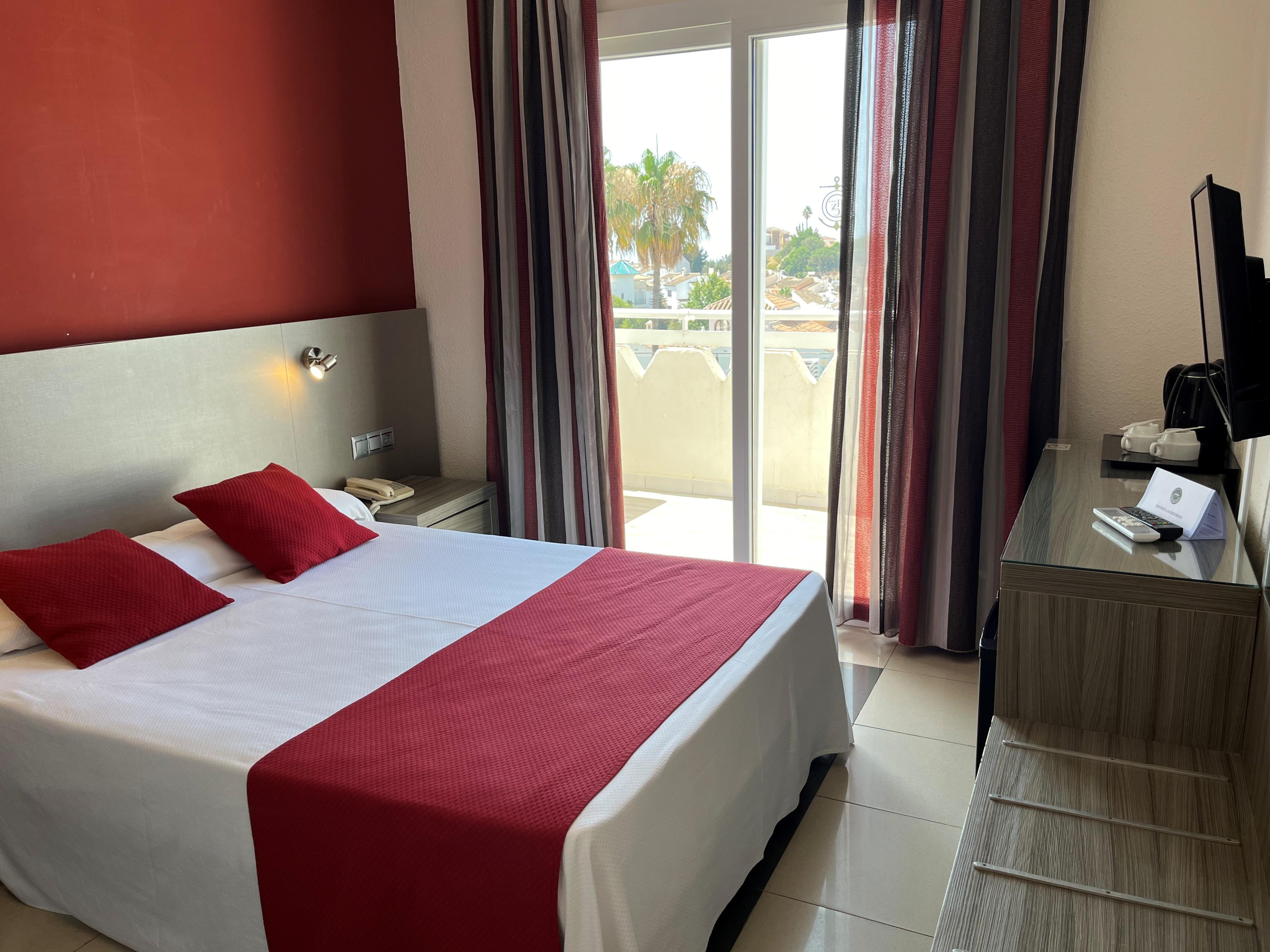 Room, Double Bed, Pool or Sea View, Balcony or Terrace