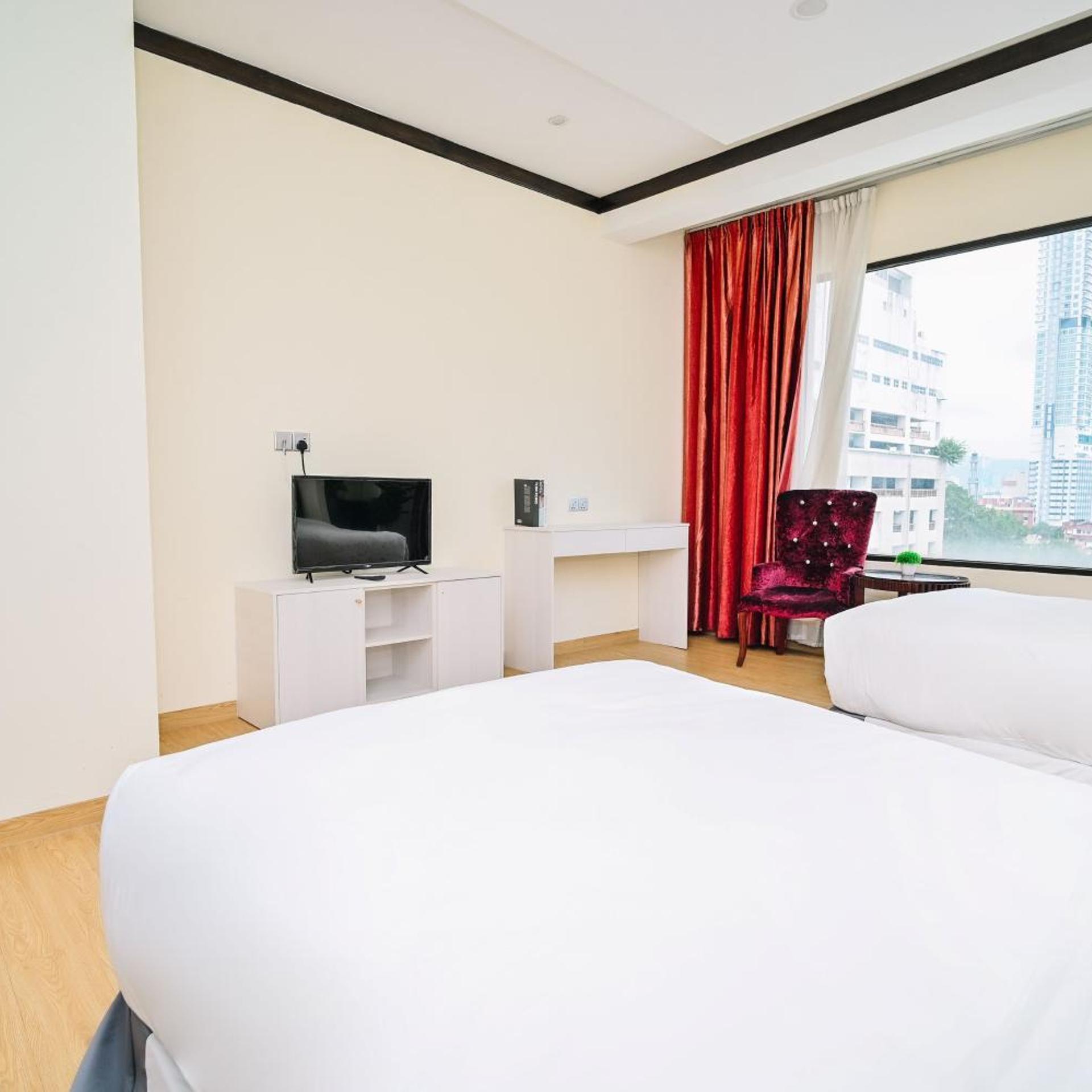 Deluxe, Twin Beds, Kuala Lumpur City Center View