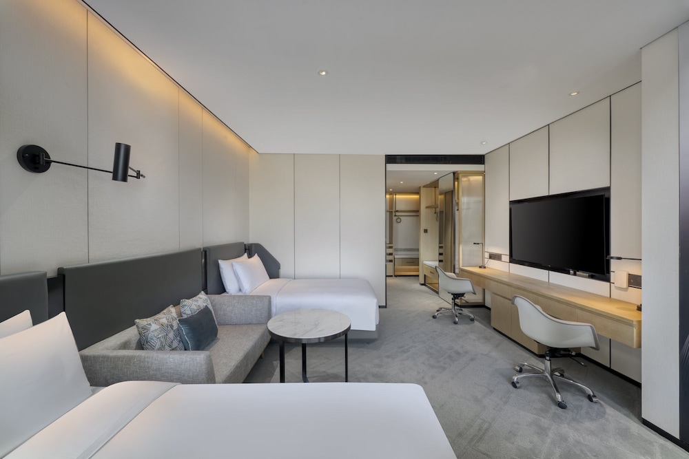 جناح استوديو بسرير فردي بغرفة نوم واحدة، Crowne Plaza Quanzhou Riverview 5/8