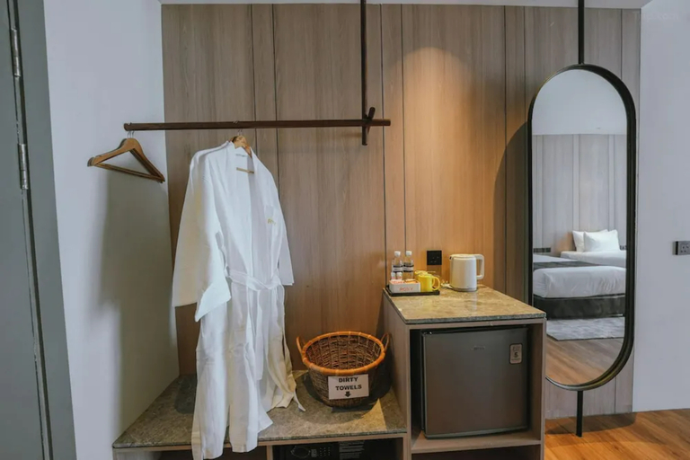 غرفة بسرير مزدوج بإطلالة على الجبل، Roxy Beach Resort 3/3