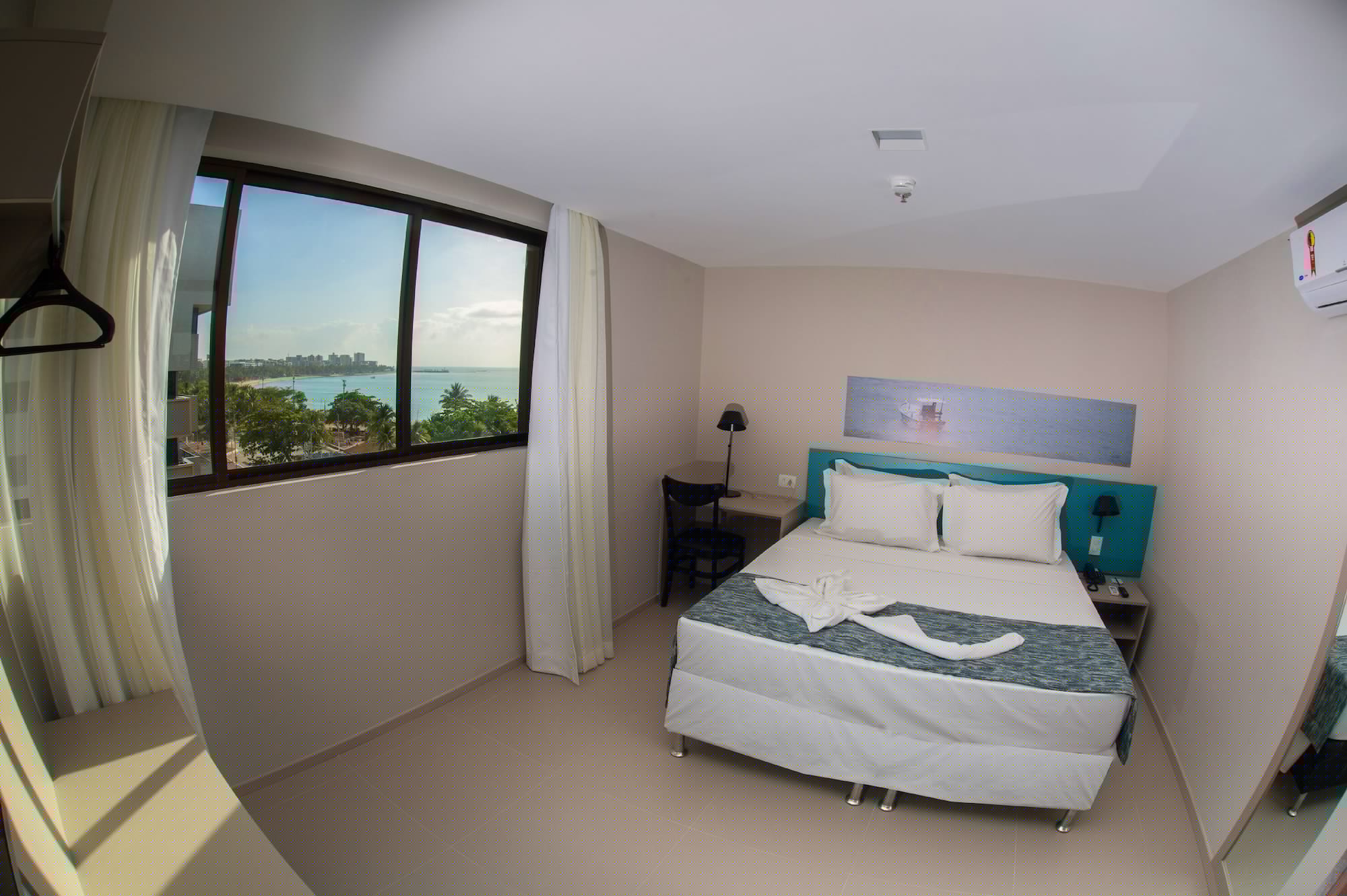 Room, Double Bed, Side Sea View