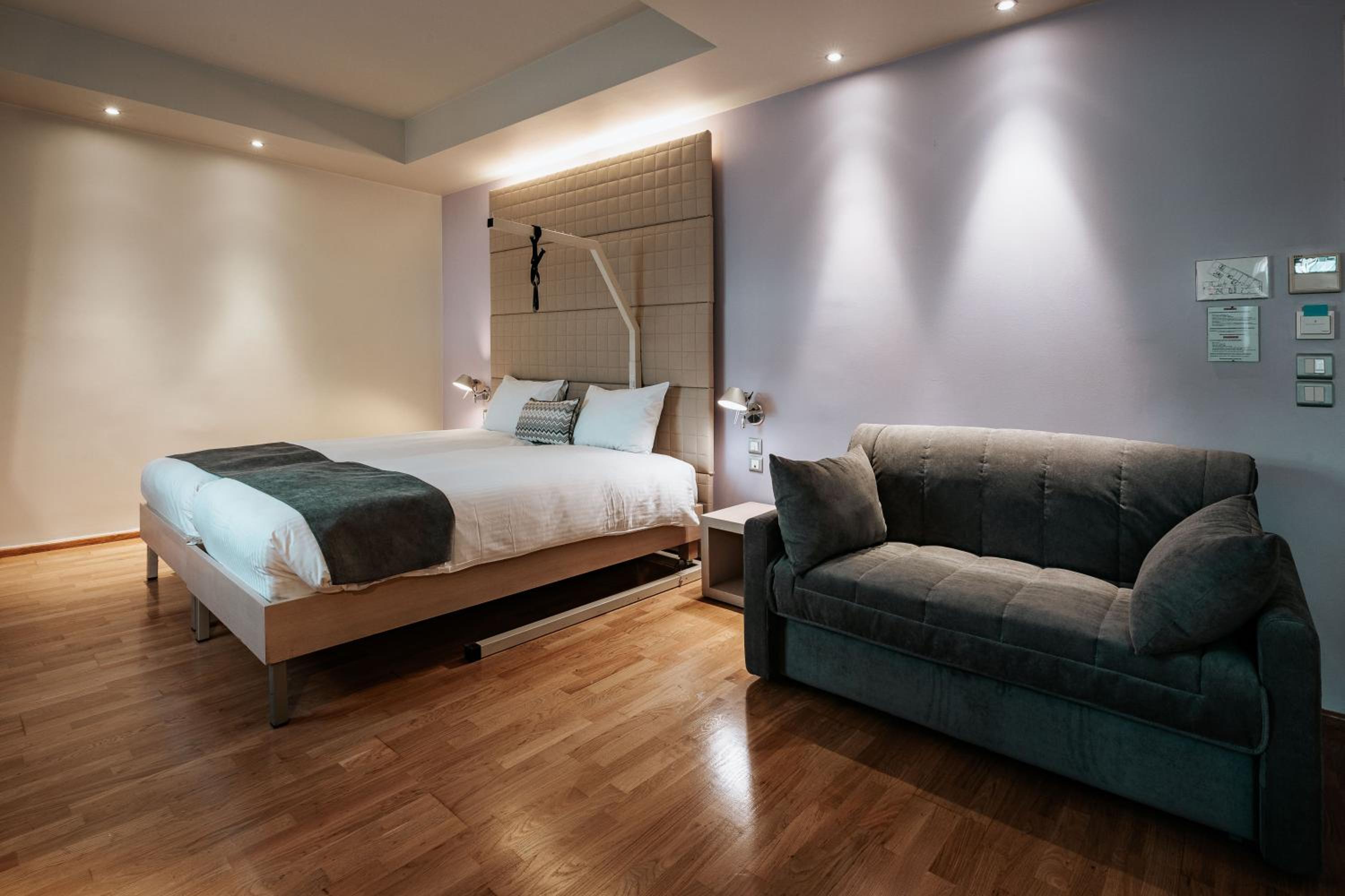 غرفة قياسية لذوي الإعاقة، Domotel Olympia Urban Chic Hotel 8/10