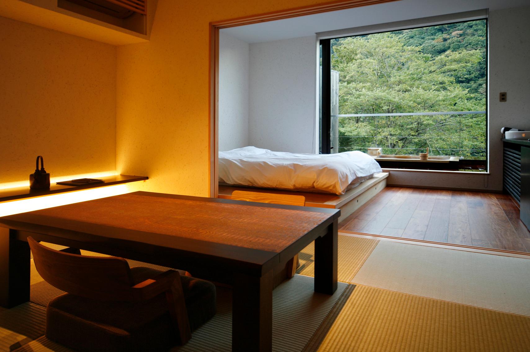 Japanese Western, Room Assigned on Arrival, Mountain View, Smoking Type Not Guaranteed