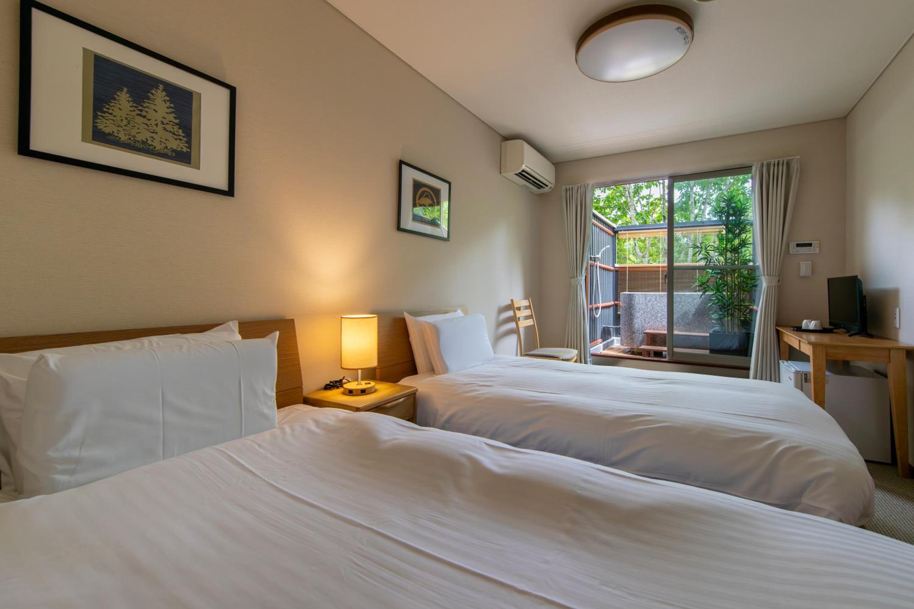 Room, Twin Beds, Outdoor Bath, Main Building
