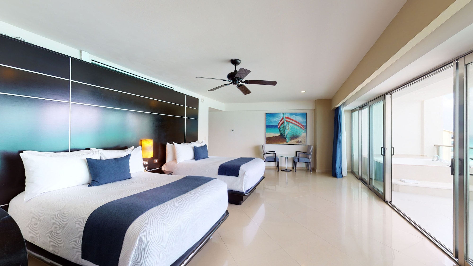 SUITE, 2 DOUBLE BEDS, OCEAN FRONT