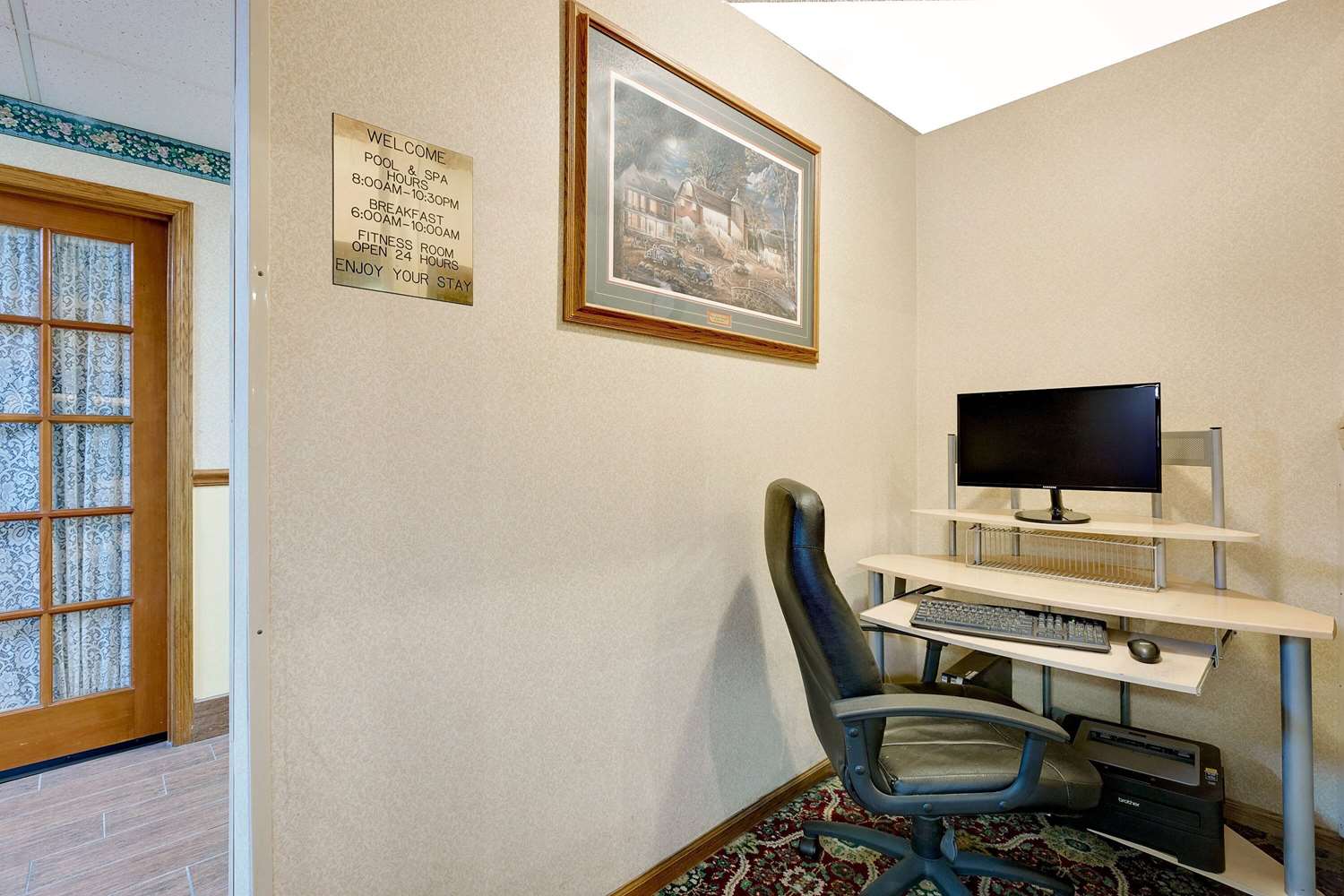 work area