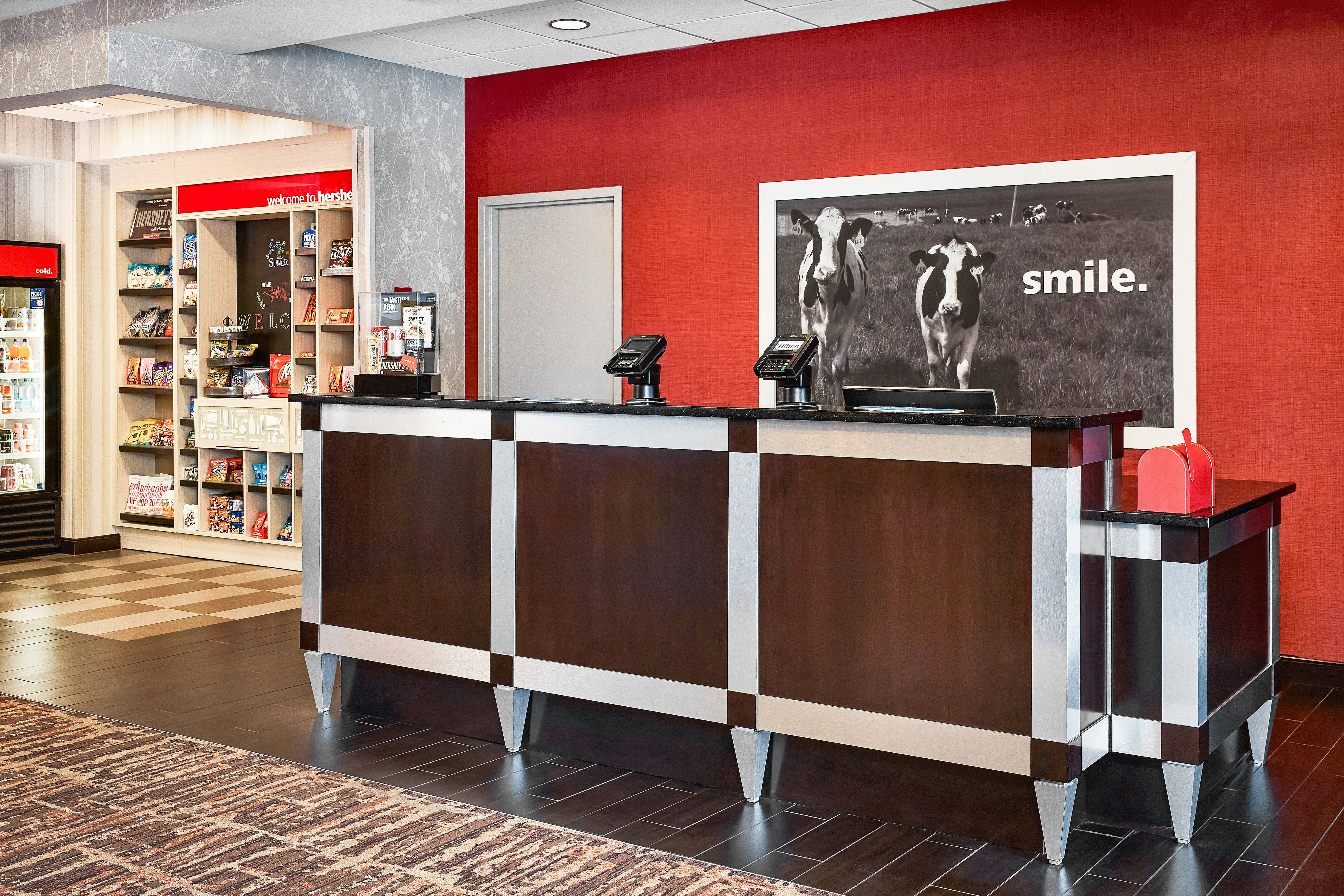 Lobby at Hampton Inn & Suites Hershey Near The Park, HUMMELSTOWN - PA