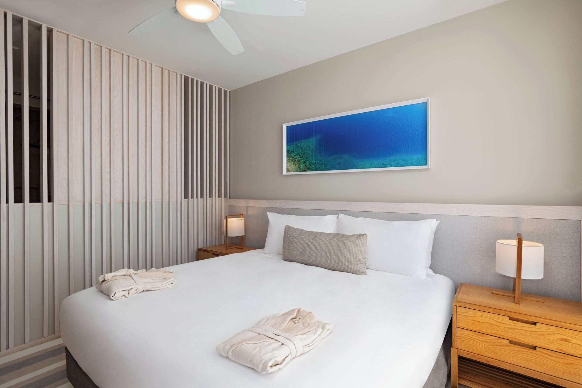 استوديو بسرير كينج بإطلالة على البحر