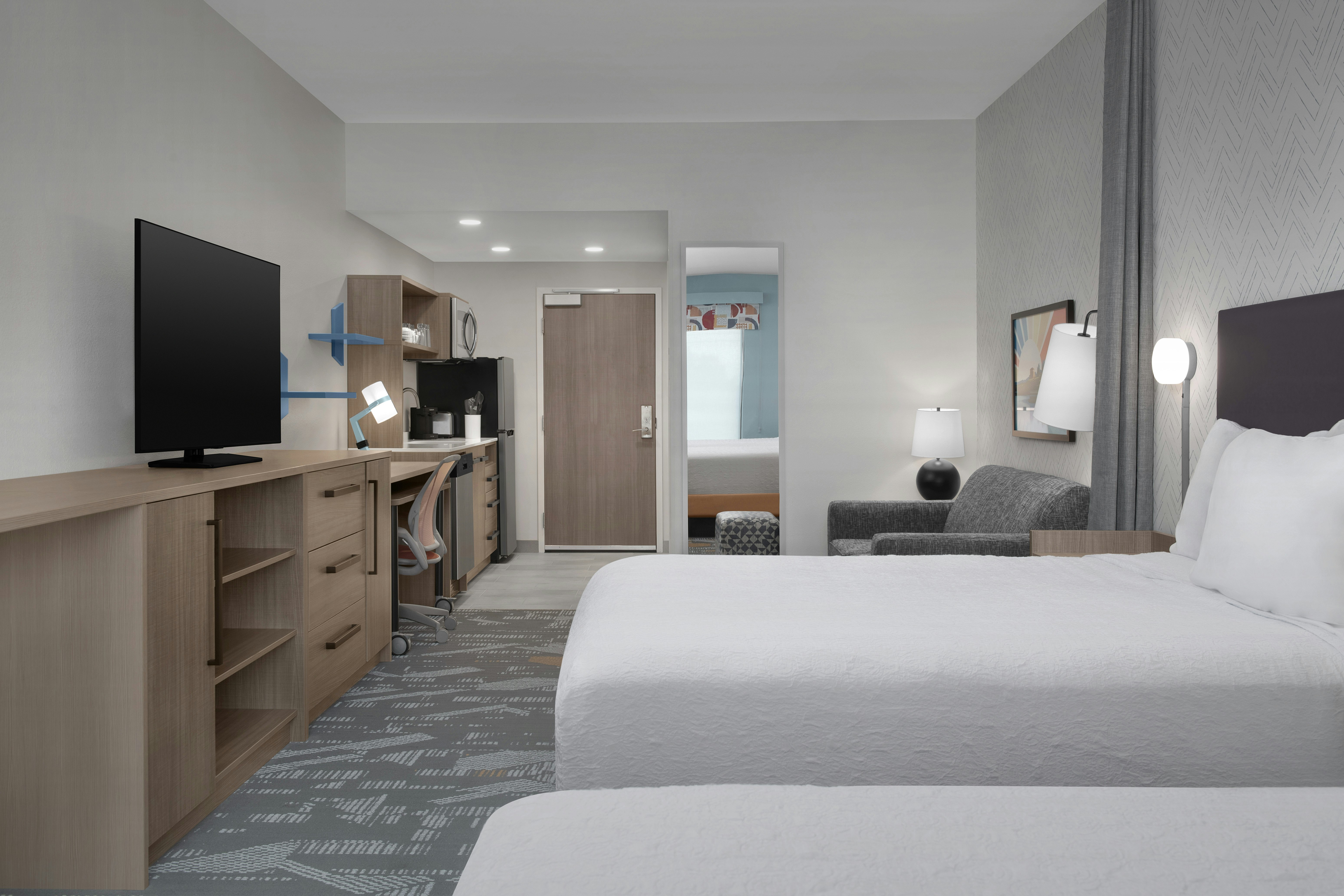 Studio, Suite, 2 Queen Beds