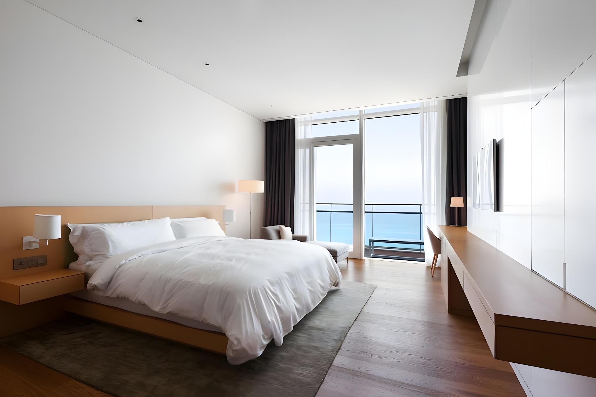 Premium, Deluxe, Double Bed, Sauna, with Pool