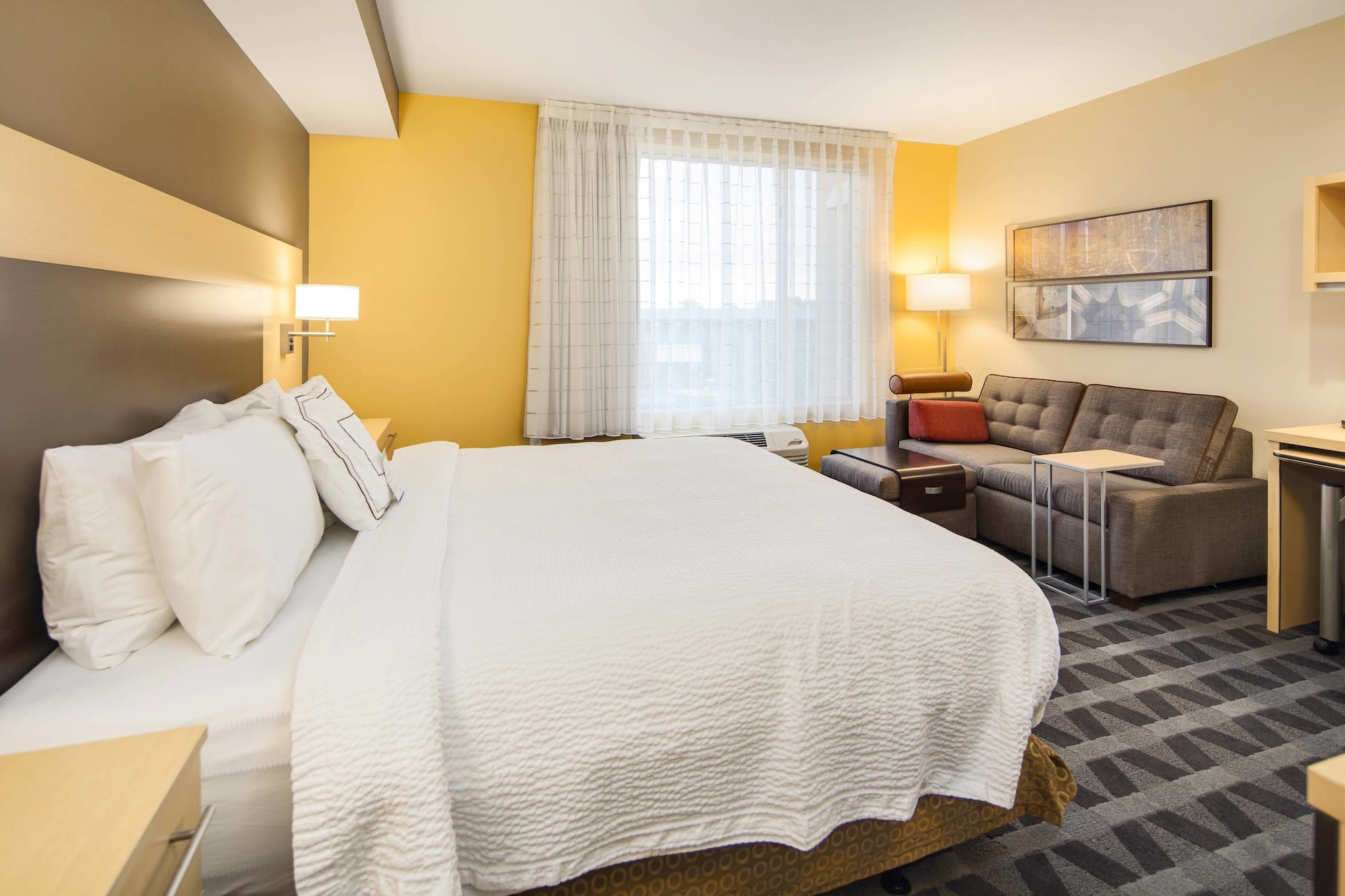 استوديو بسرير كينج مع أريكة، Towneplace Suites By Marriott Bellingham 2/4