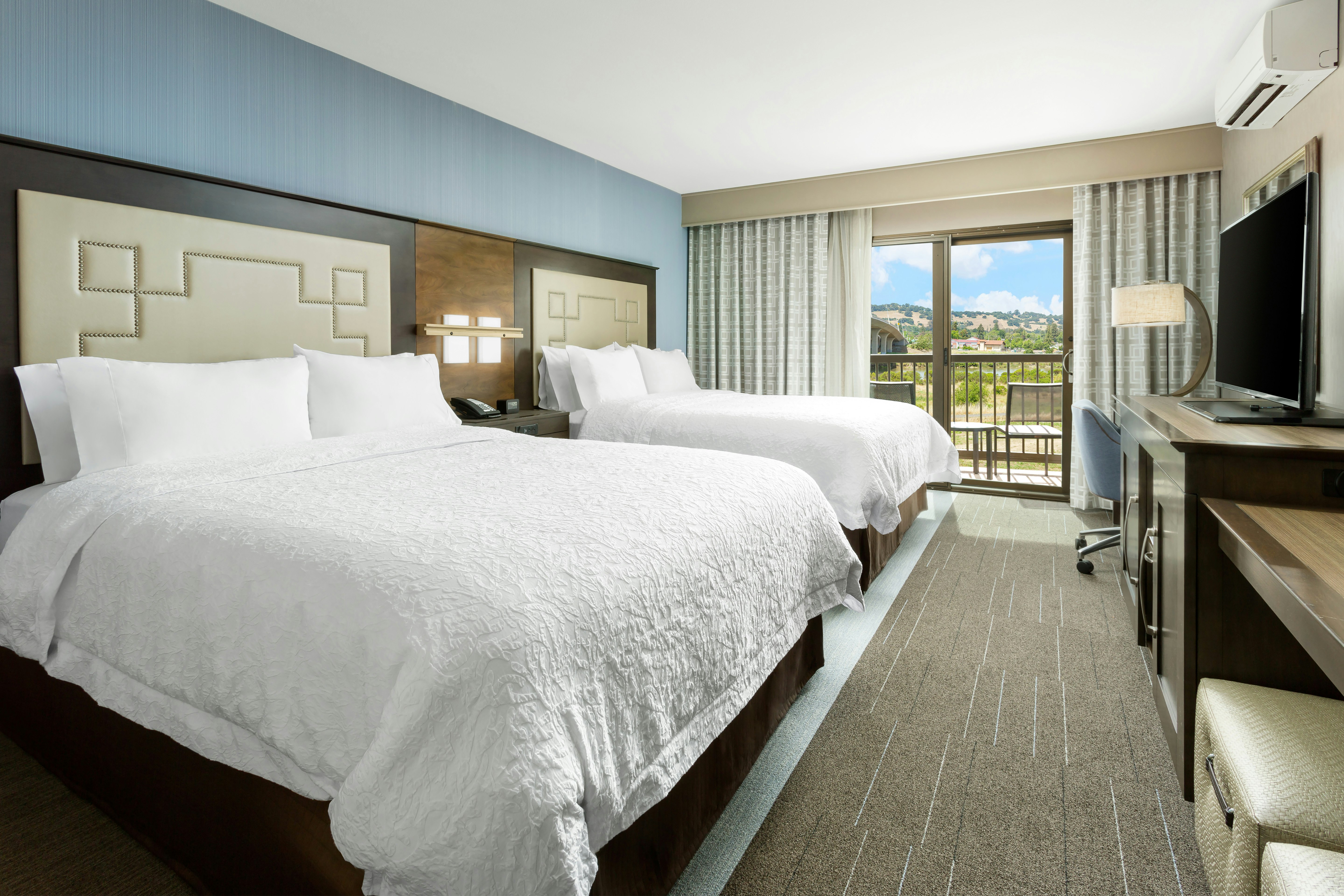 غرفة بسريرين كوين، Hampton Inn & Suites Napa 4/5