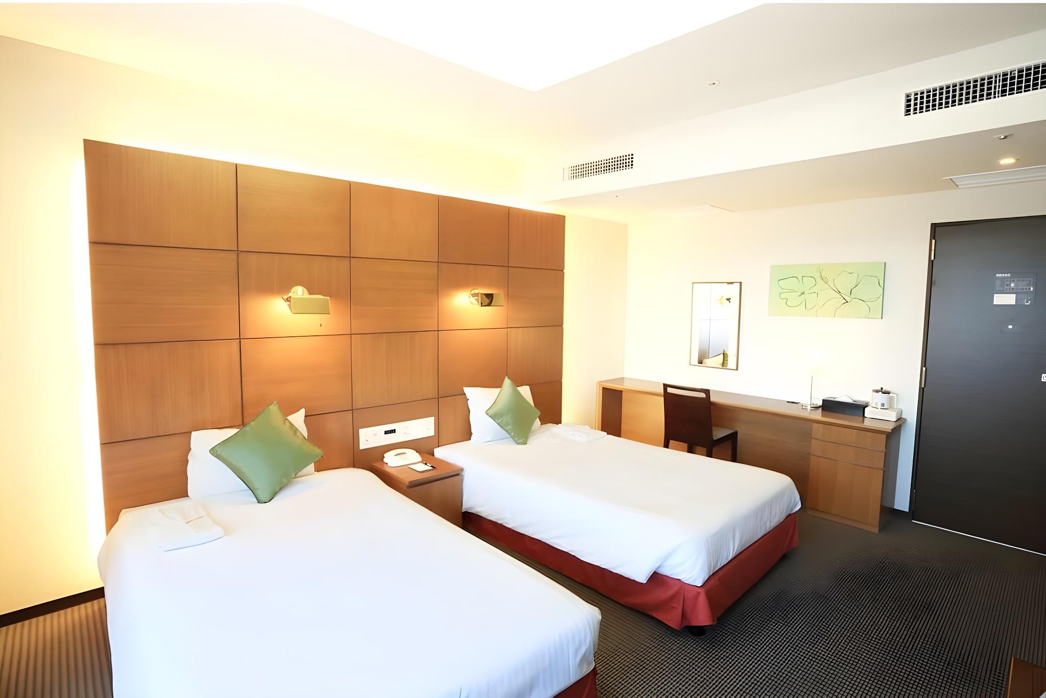 Semi Room, Deluxe, 2 Semi Double Beds, City View