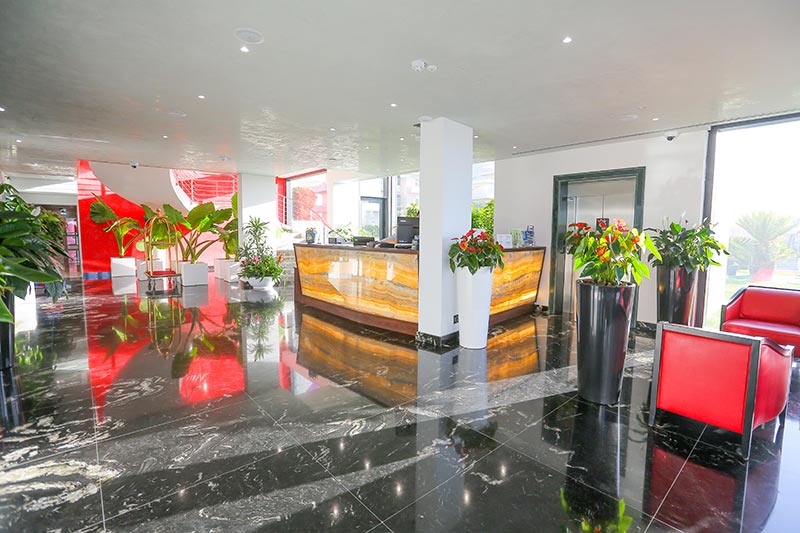 Lobby at Victoria Palace, CEFALU