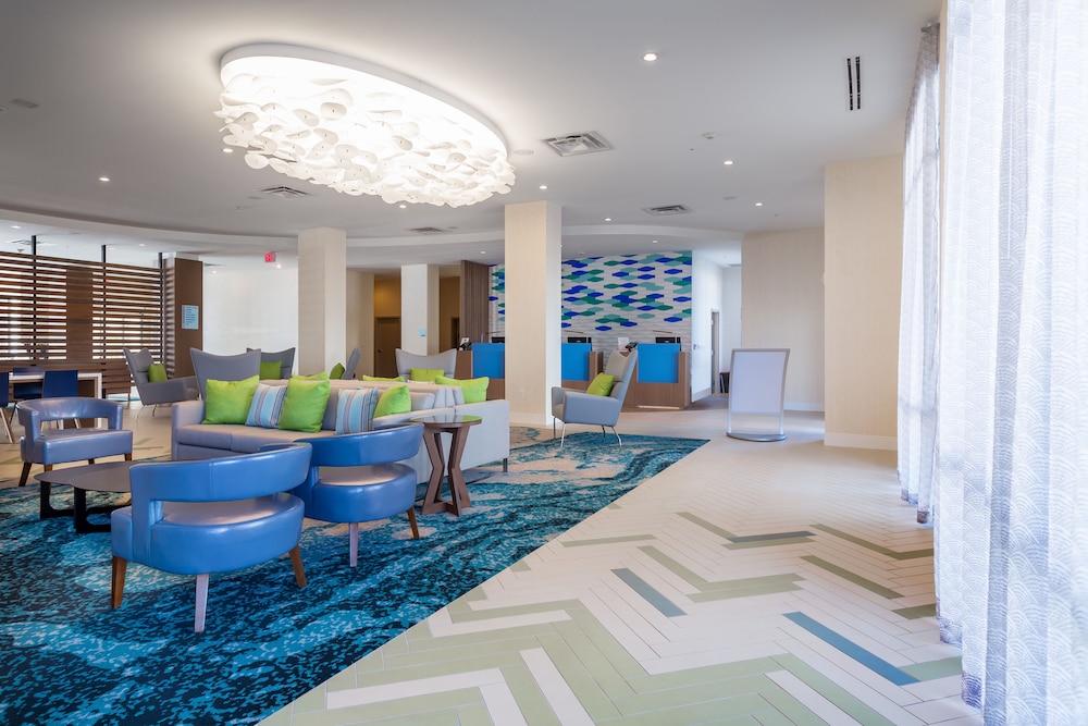 Lobby at Holiday Inn Express Suites Orlando At Seaworld An Ihg Hotel, ORLANDO - FL